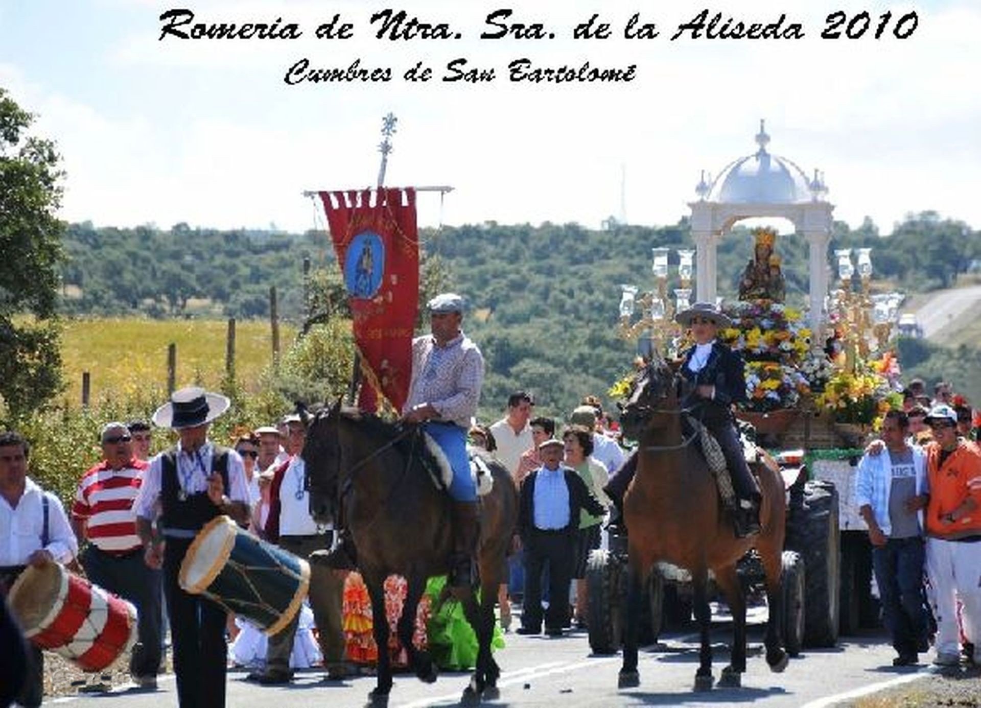 Romería en honor a la Virgen de la Aliseda 2010 Cumbres de San Bartolomé